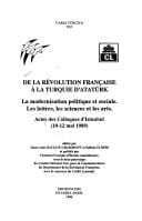 De la révolution francaise à la Turquie d'Atatürk