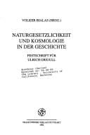 Naturgesetzlichkeit und Kosmologie in der Geschichte