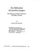 Die Bibliothek des Joachim Jungius