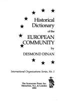 Historical dictionary of the European community