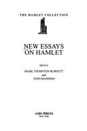 New essays on Hamlet