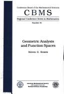 Geometric analysis and function spaces