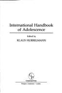 International handbook of adolescence