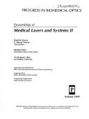 Proceedings of medical lasers and systems II