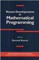 Recent developments in mathematical programming