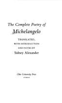 The complete poetry of Michelangelo
