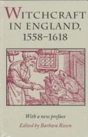Witchcraft in England, 1558-1618