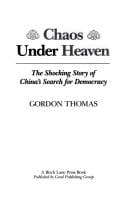 Chaos under heaven