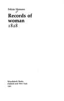 Records of woman 1828