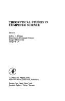 Theoretical studies in computer science