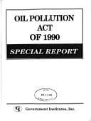 Oil Pollution Act of 1990