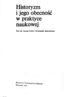 Historyzm i jego obecność w praktyce naukowej