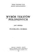 Wybór tekstów polonijnych