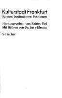 Kulturstadt Frankfurt