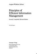 Principles of efficient information management