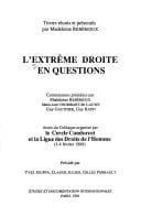 L'Extrême droite en questions