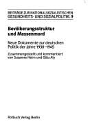 Bevölkerungsstruktur und Massenmord