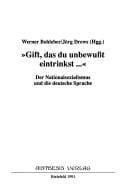 Gift, das du unbewusst eintrinkst--