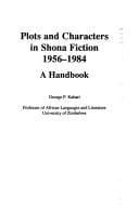 Plots and characters in Shona fiction, 1956-1984