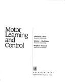 Motor learning and control