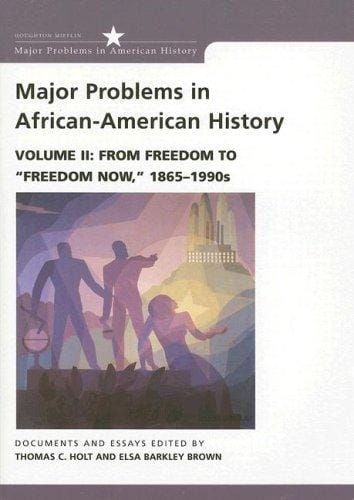 Major problems in African-American history