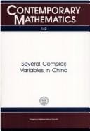 Several complex variables in China