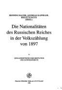 Die Nationalitäten des russischen Reiches in der Volkszählung von 1897