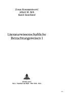 Literaturwissenschaftliche Betrachtungsweisen