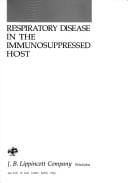 Respiratory disease in the immunosuppressed host