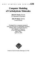 Computer modeling of carbohydrate molecules
