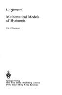 Mathematical models of hysteresis