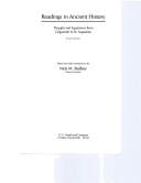 Readings in ancient history
