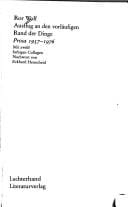 Ausflug an den vorlaüfigen Rand der Dinge