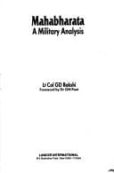 Mahabharata, a military analysis