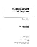 The Development of language
