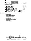 Global human resources perspectives