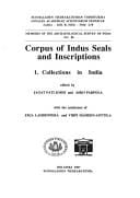 Corpus of Indus seals and inscriptions