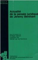 Actualité de la pensée juridique de Jeremy Bentham