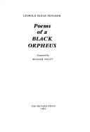 Poems of a Black Orpheus
