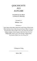 Geschichte als Aufgabe