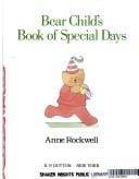 Bear Child's book of special days