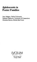 Adolescents in foster families