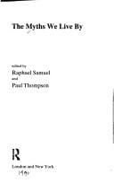 The Myths we live by