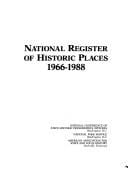 National Register of Historic Places, 1966-1988