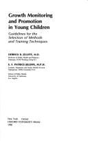 Growth monitoring and promotion in young children