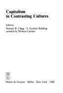 Capitalism in contrasting cultures