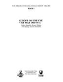 EUROPE EVE OF WAR 1900-1914 PB (War, Peace, & Social Change)