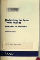 Modernizing the Soviet textile industry