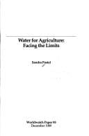 Water for agriculture