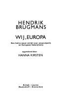 Wij, Europa
